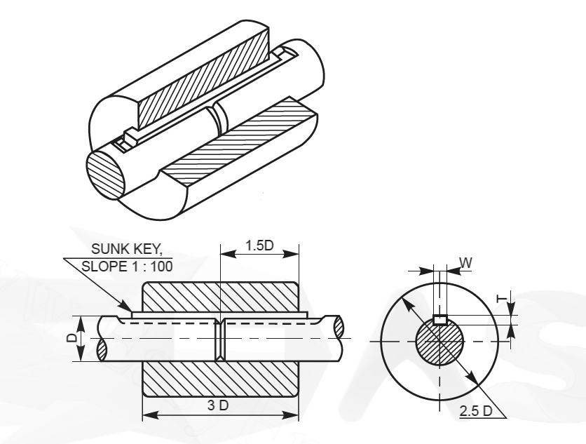 engineering-drawing-shaft-coupling